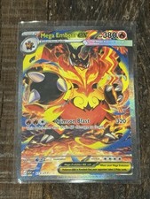 Pokémon TCG Mega Emboar EX Illustrazione Speciale Rara 273/217 NM