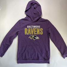 NFL Team Apparel Kids Baltimore Ravens Soft Hoodie Youth XL 14-16