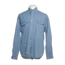 Camargue, Businesshemd, Größe: M, Blau, Einfarbig, Denim, Herren #IcP