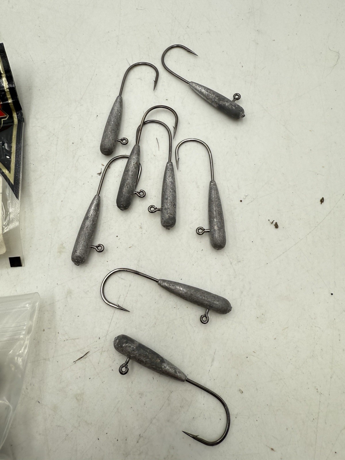 JigHead Hook Lot Weighted Hooks Varity of Sizes HUGE LOT Stand Up Football MORE!