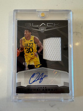 2022-23 Panini Black RC - White Patch Ochai Agbaji #RJM-OCA AUTO #'d /25