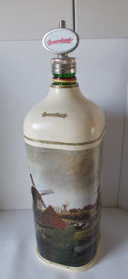 Alter Doornkaat Flaschenkühler mit Ausgießer und Flasche, ca.32cm, Kunststoff