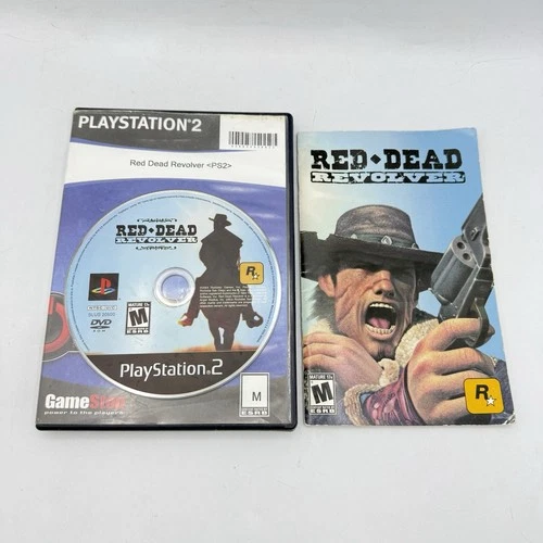 Red Dead Revolver (Sony PlayStation 2, 2004) PS2 No Cover Art