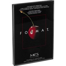 MCS Plastic Format Frame for 12x16" Photograph, Black