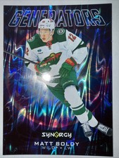 2024-25 Upper Deck Synergy - Generators Matt Boldy #G-17