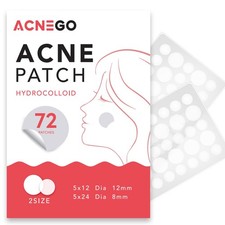72 Counts Pimple Patches for Face Hydrocolloid Acne 72 Count Pack of 1