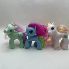 Lot of 3 MLP My Little Pony 3.5" adorable