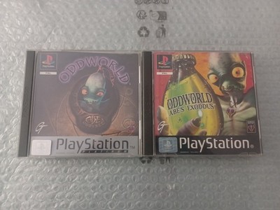 Oddworld Abe's Oddysee + Exoddus PS1 PAL ITA Complete