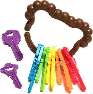 Baby Keys Montessori Toys for Toddlers 2 Year Old Learning Games Sensory Toy