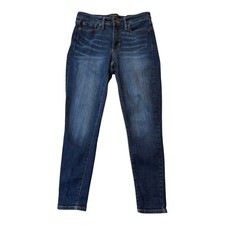 Banana Republic Womens Curvy Skinny Jeans Dark Wash Denim Size 28/6 Modern