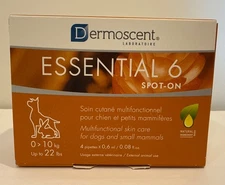 Dermoscent Essential 6 Spot-On NEW IN BOX Skin Care for Dogs & Small Animals
