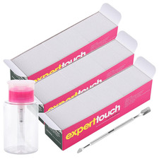 960 Lint Free Nail Wipes Cotton Pads Pump Bottle Gel Polish Remover Kit