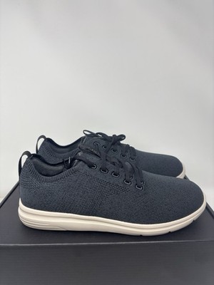 Travis Mathew The Daily Lite Heather Ebony Black White Sneaker Men's Size