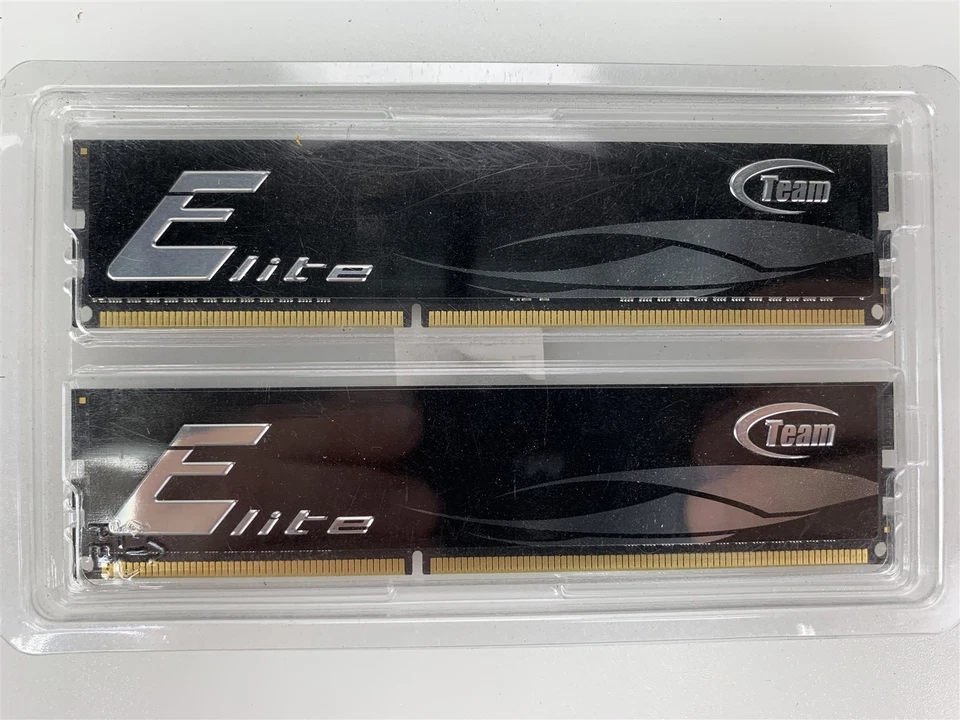 Team Group 8GB Kit 2x 4GB DDR3 1333MHZ TED34096M1333HC9 1.5V DIMM PC RAM 240P - Image 2 of 2