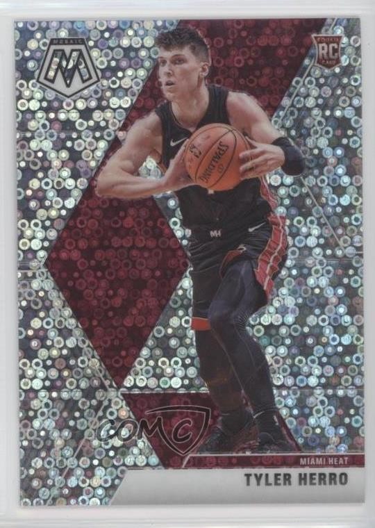 2019 Mosaic Image Variation Fast Break Silver Prizm Tyler Herro Rookie RC 04ag