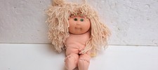 Vintage Cabbage Patch Kids Doll, Girl, with Blonde Hair and Green Eyes -