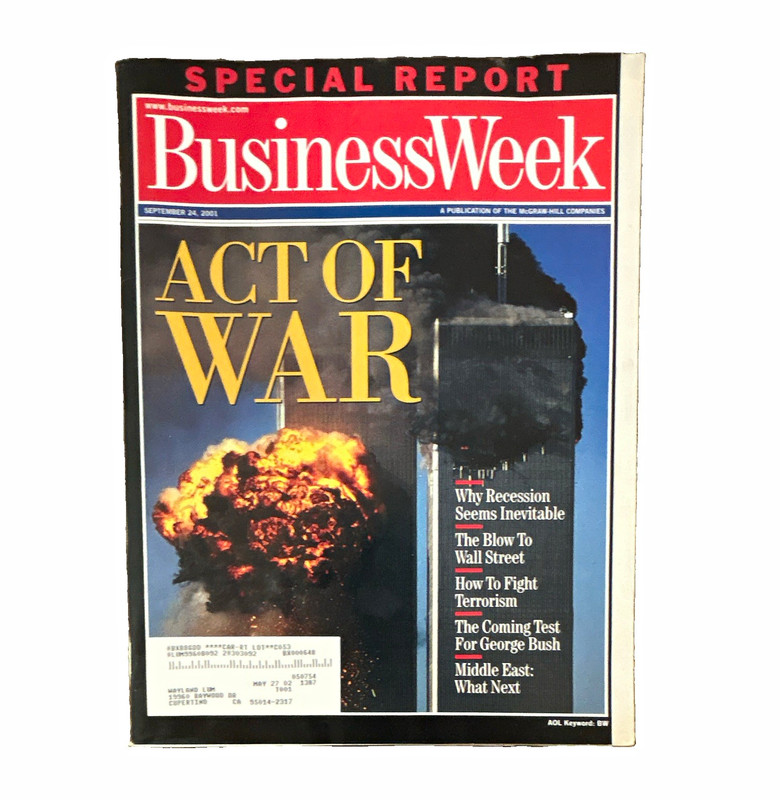BusinessWeek Special Report "Act of War" September 24, 2001 War & Terrorism