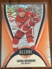 Lucas Raymond 2025-26 Allure Hockey  #70 Orange Slice