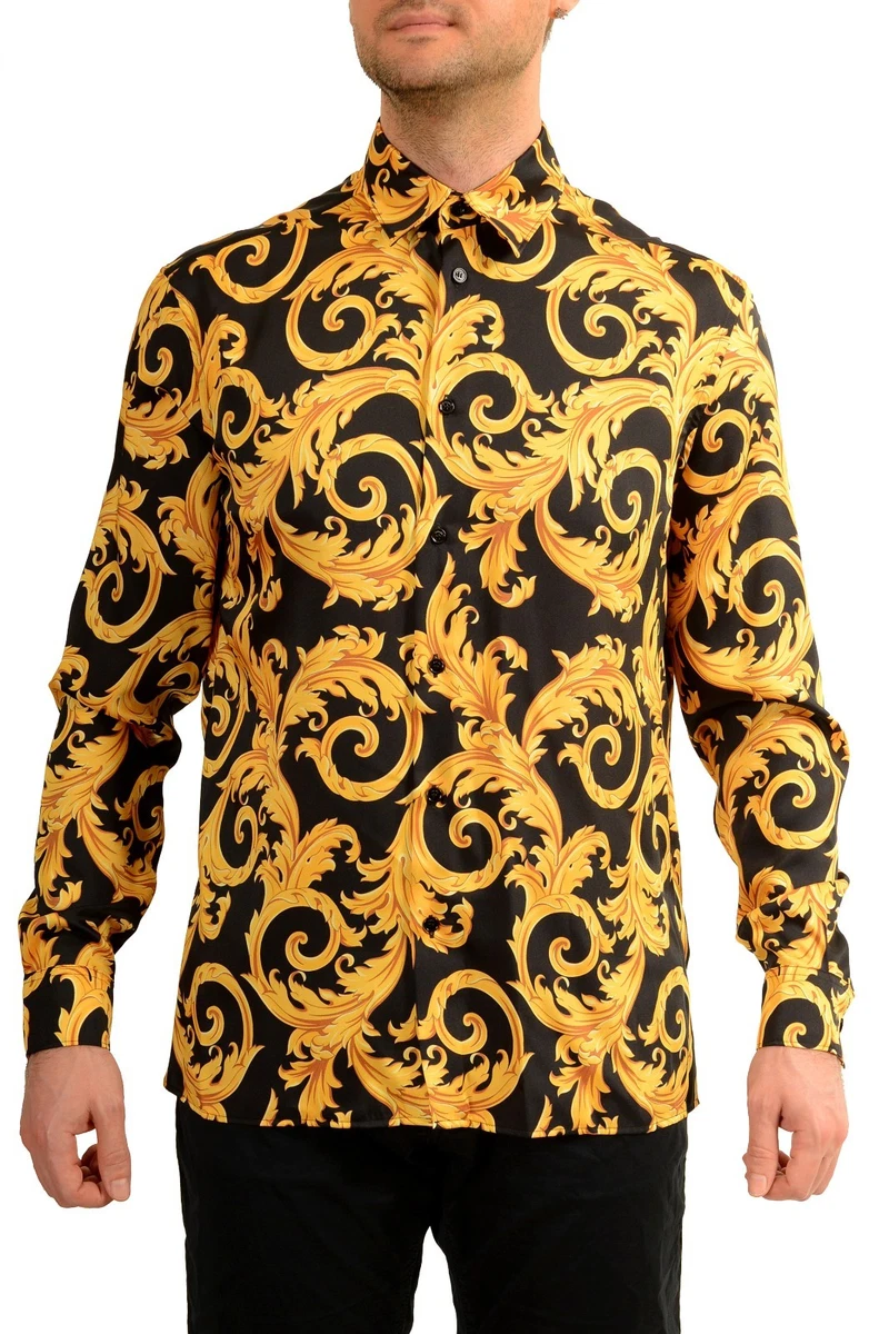 Versace Long Sleeve Black Shirts for Men for sale | eBay