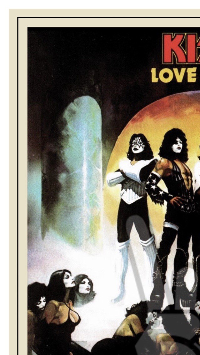 KISS SPOKANE LOVE GUN 1977 TOUR 11x17 CONCERT POSTER ACE FREHLEY