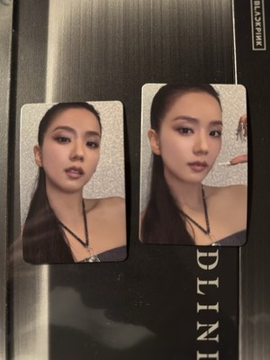 BLACKPINK DEADLINE 宮下パーク 限定特典トレカ ジスjisoo BLACKPINK - 2X JISOO OFFICIAL DEADLINE SILVER VERSION PHOTOCARD