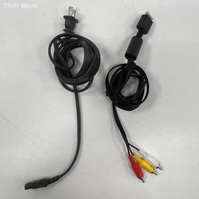 Sony PlayStation PS1 Console with OEM DualShock Controller & Cables