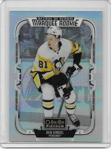 2025-26 O-Pee-Chee Platinum Rainbow Marquee Rookie Ben Kindel Penguins C #281