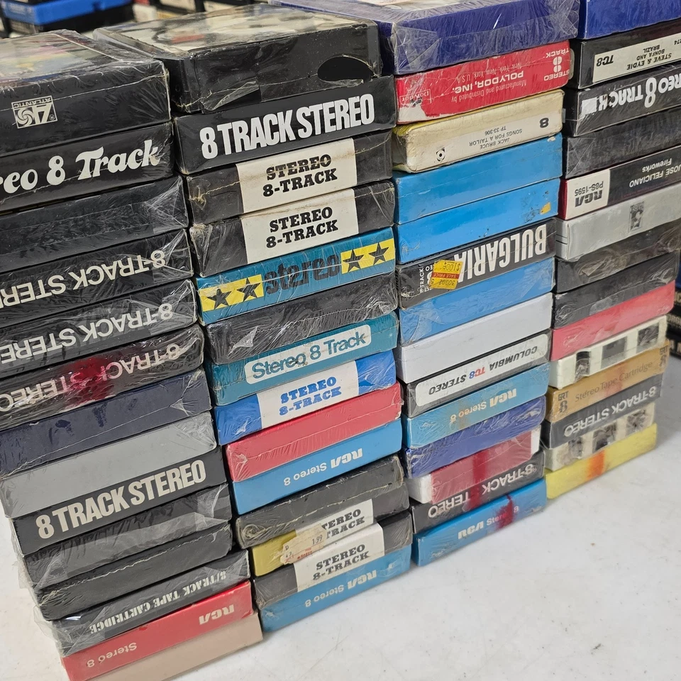 Lot of 56 Pop Rock Soft Rock Soul R&B Vintage Sealed 8 Track Tape Cartridge #6 - Image 3 of 3