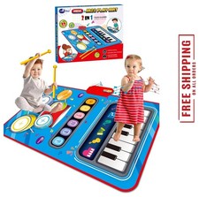 Baby Toys for 1 Year Old: Baby Musical Mat Toddler Toys Age 1-2 - 2 in 1 Pia Dru