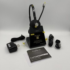 Jabra Engage 65 Stereo UC Wireless Headset System w Base 9559-553-125 Open Box
