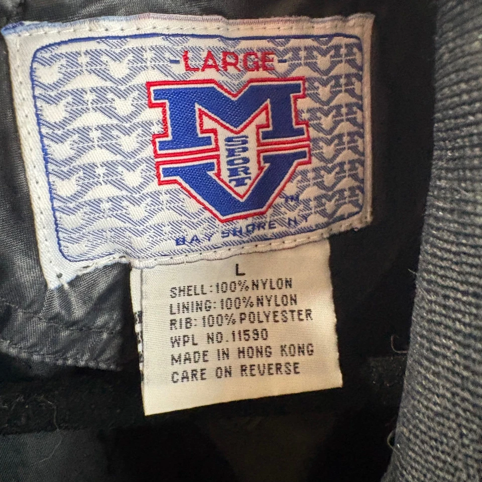 Vintage Castrol GTX Racing Jacket Mens Large Black Motorsport Bomber Coat - Image 4 of 4