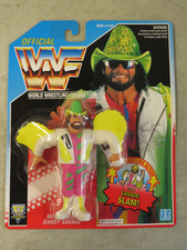 1992 Hasbro Macho Man Randy Savage Series 5 WWF WWE Wrestling 4" Figure MOC