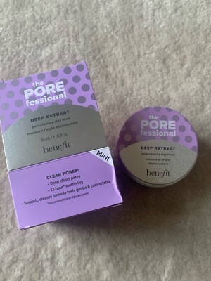 Benefit The POREfessional DEEP RETREAT Pore Clearing Clay Detox Gesichtsmaske 30ml