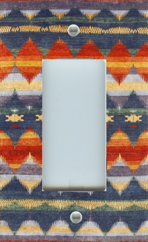 LATIN AZTEC SOUTHWEST MOTIF BLANKET image on LIGHT SWITCH WALLPLATE OUTLET - Bild 7 von 26