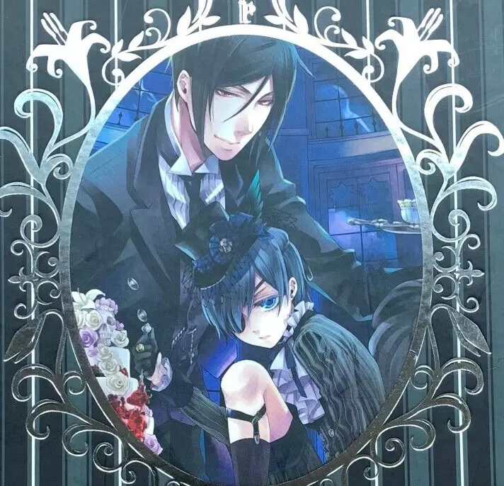 Kuroshitsuji Black Butler Art Book Anime Colorful Artbook Limited Edition  Picture Album Painting Books