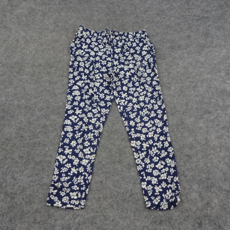Pantalones Polo Ralph Lauren Niñas 6X Floral Azul Flores Rosa Poni Atletismo B Foto 2 de 4