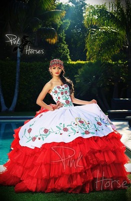 pink horses quince dresses