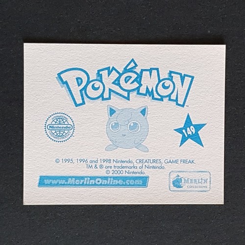Pokemon "Figurine Adesive Merlin 2000 2a Serie" ENTRA e SCEGLI - Foto 284 di 406