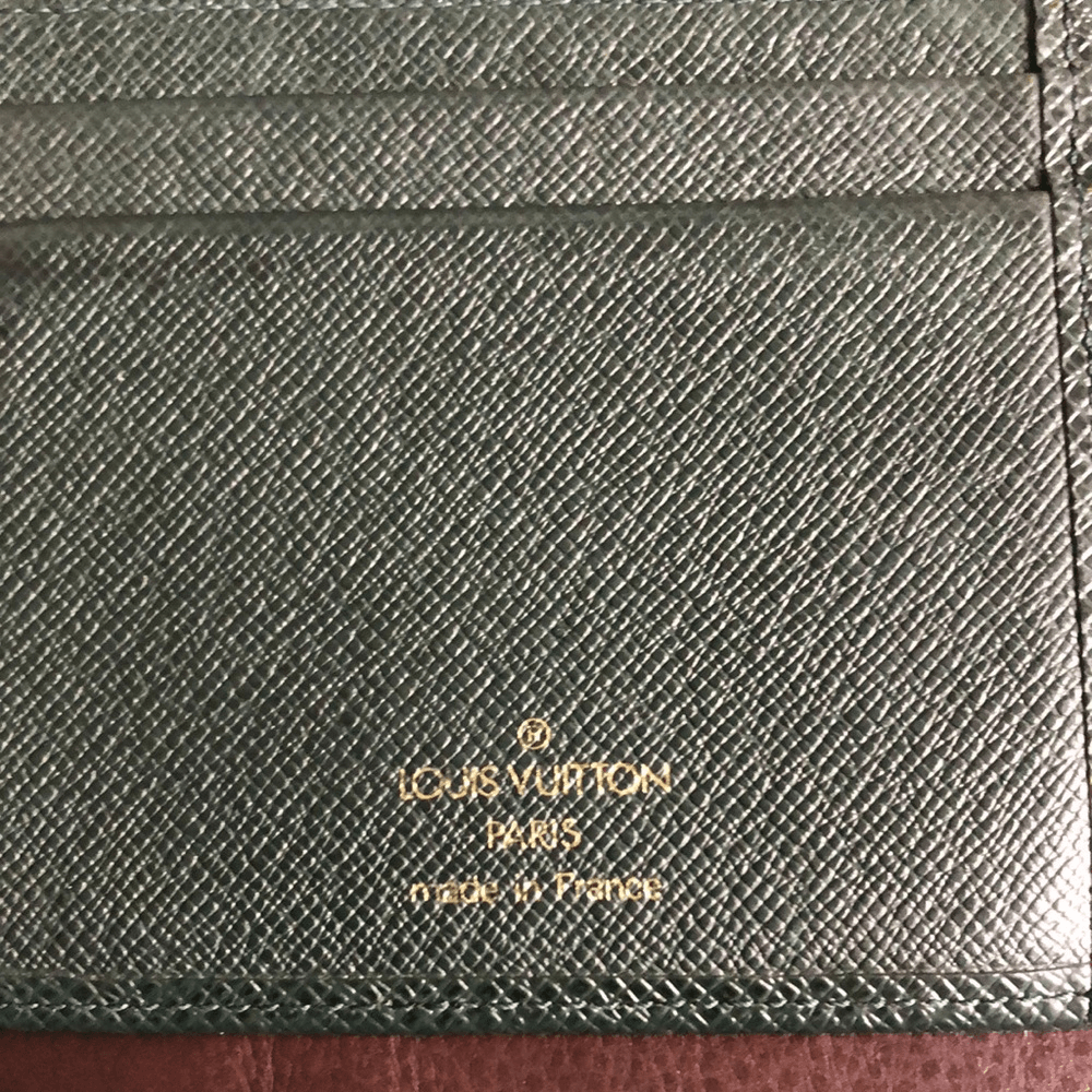 Buy LOUIS VUITTON Portefeuille Braza Taiga Lama M30298 Long Wallet Taiga  Lama Antarctica / 083529 [Used] from Japan - Buy authentic Plus exclusive  items from Japan