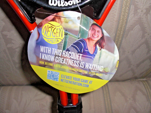 Wilson Roger Federer 25" Youth Tennis Racket - Ages 9-10 - NEW! MAKE OFFER! - Picture 4 of 7