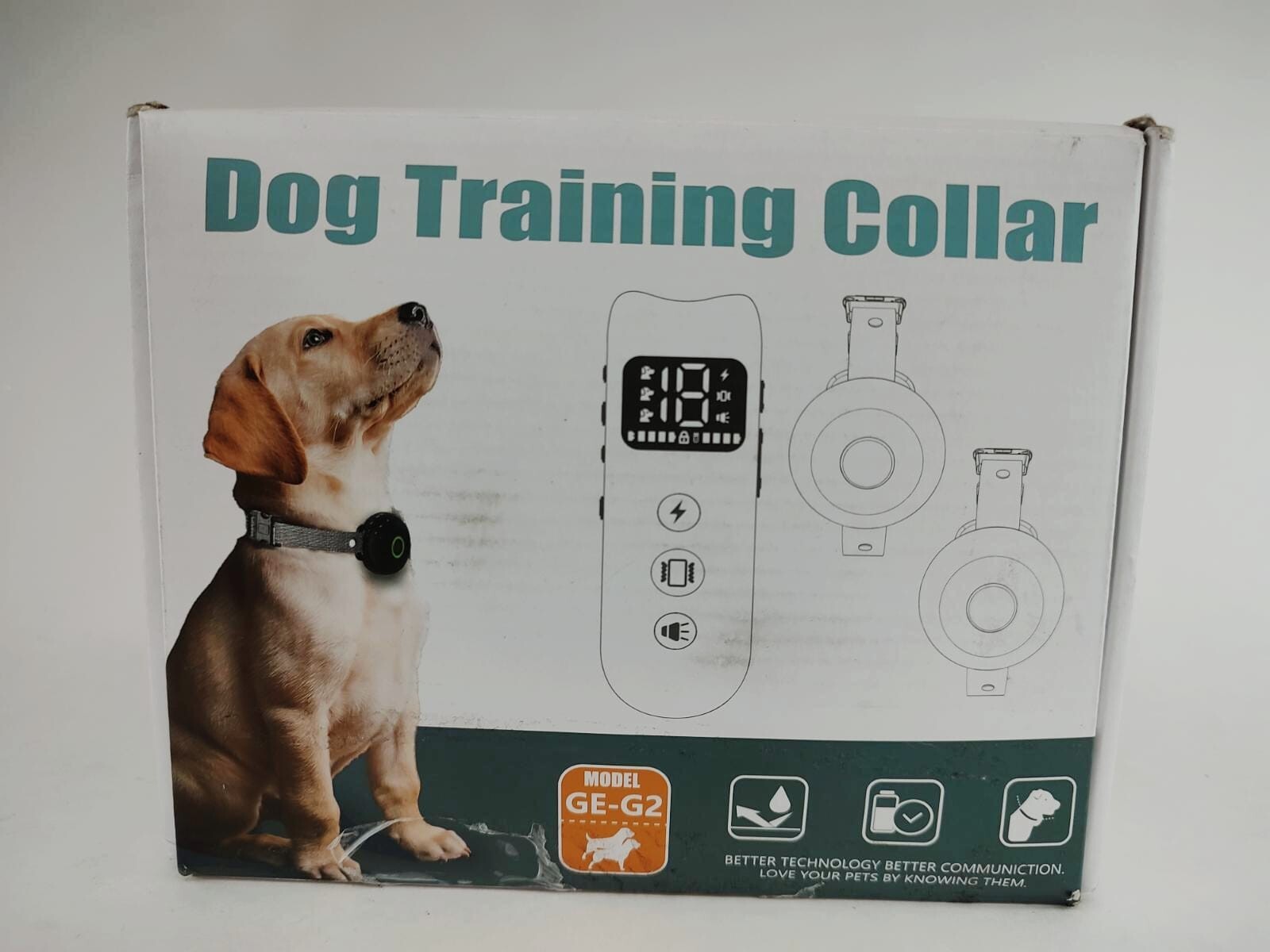 FATEAR Dog Training Collar with Remote for 2 Dogs, Shock Collar for Large Medium eBay