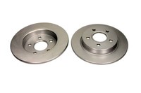 Quaro 2X Bremsscheibe Hinten Ø265 Mm Voll FüR Ford Focus II Da_ HCP DP 1.6