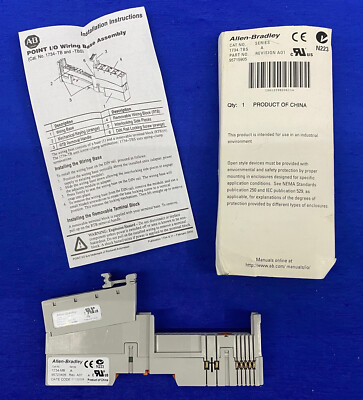 Allen Bradley  AB 1734-TBS  1734TBS SER A - CONSISTS OF: 1734-RTBS & 1734-MB