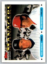 1993 Topps #510 Buck Showalter / Jim Fregosi