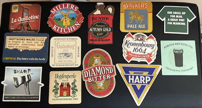 Vintage Bier & Bar Untersetzer Lot ~ 50 + verschiedene - Lot #6