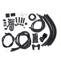 Lambretta Komplett Gummi Set Schwarz Li 150 Serie Modell ECS