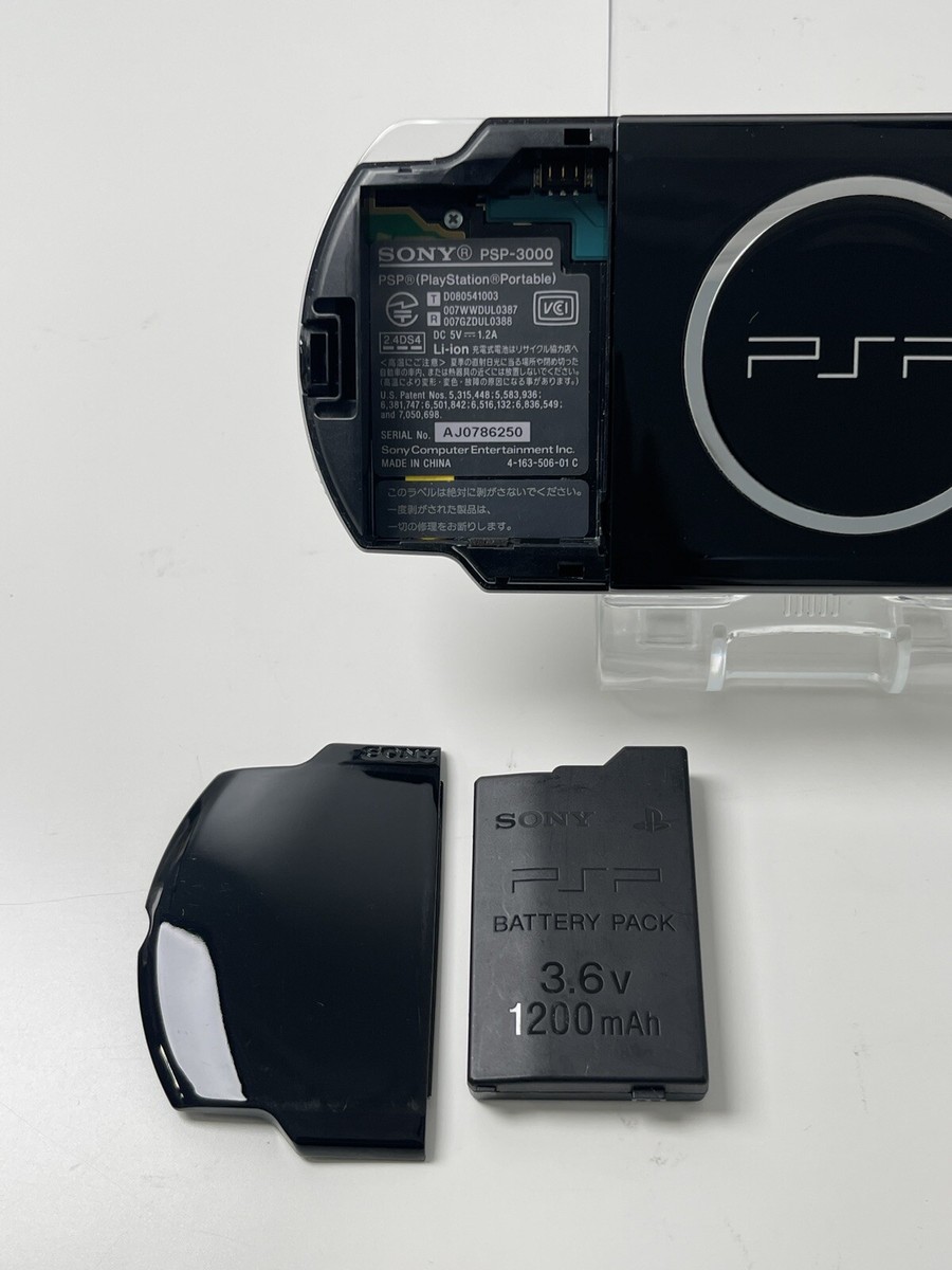 PSP 3000 Piano Black PB Value Pack w/box,Charger,Battery PSP 3000 Piano Black PB Value Pack w/box,Charger,Battery
