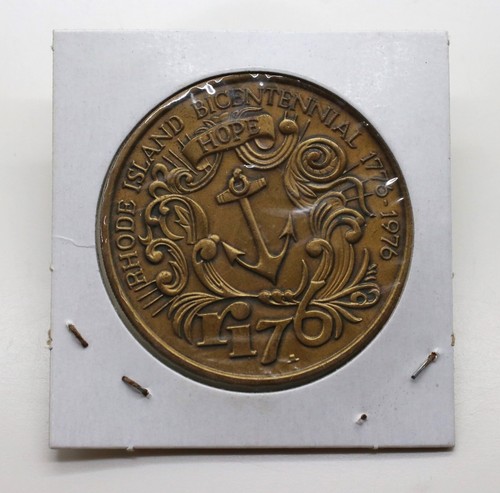 Rhode Island American Navy Bicentennial Medal, Token - Picture 2 of 2