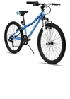 Bike Hiland 24 Inch Mountain Bike 7 Speed Cycling Blue With Suspension Fork Teen