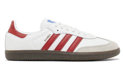 BRAND NEW Adidas Samba OG Footwear 'White Scarlet' IG1025 2024 Men's Size 5-13